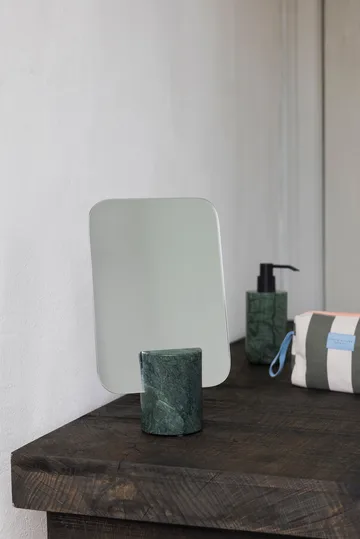 대리석 탁상 거울 - Dark forest, 30 cm - Mette Ditmer | 매트 딧메르