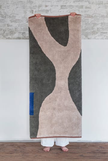피구라 매트 러그 - Dark olive, 70x150 cm - Mette Ditmer | 매트 딧메르