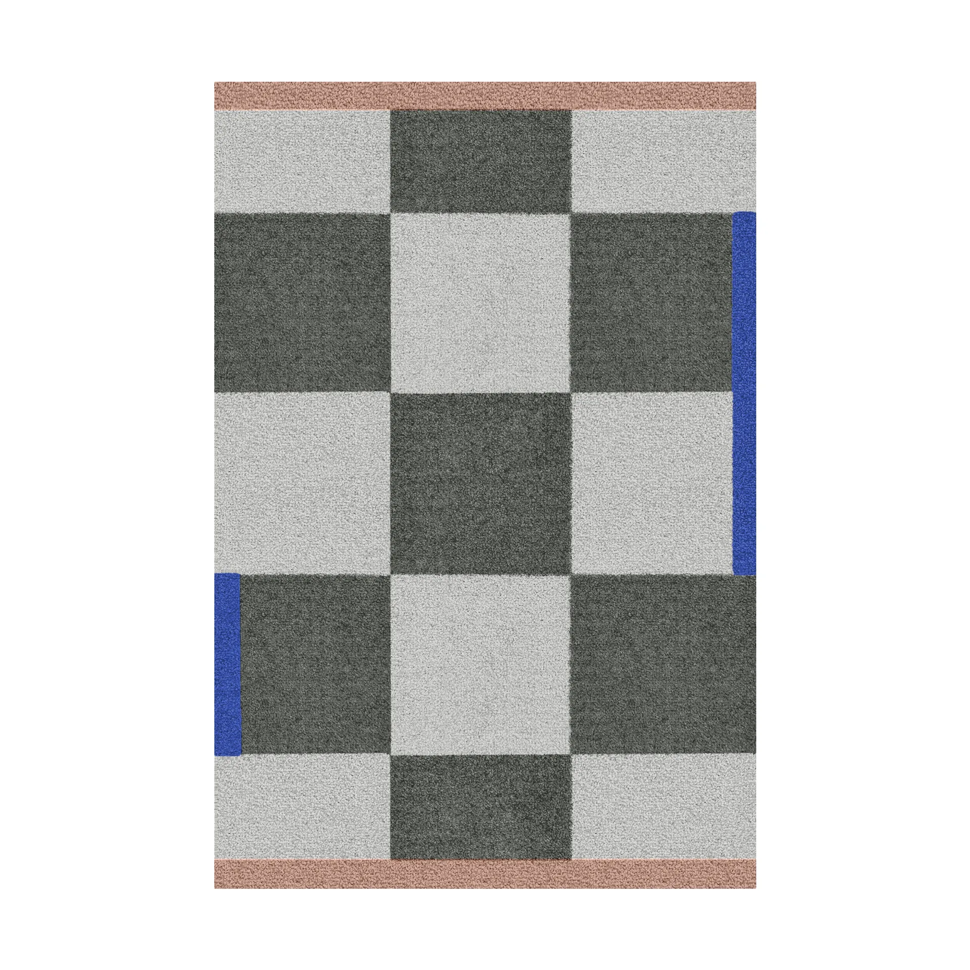 스퀘어 올라운드 러그 스몰, Dark olive Mette Ditmer | 매트 딧메르