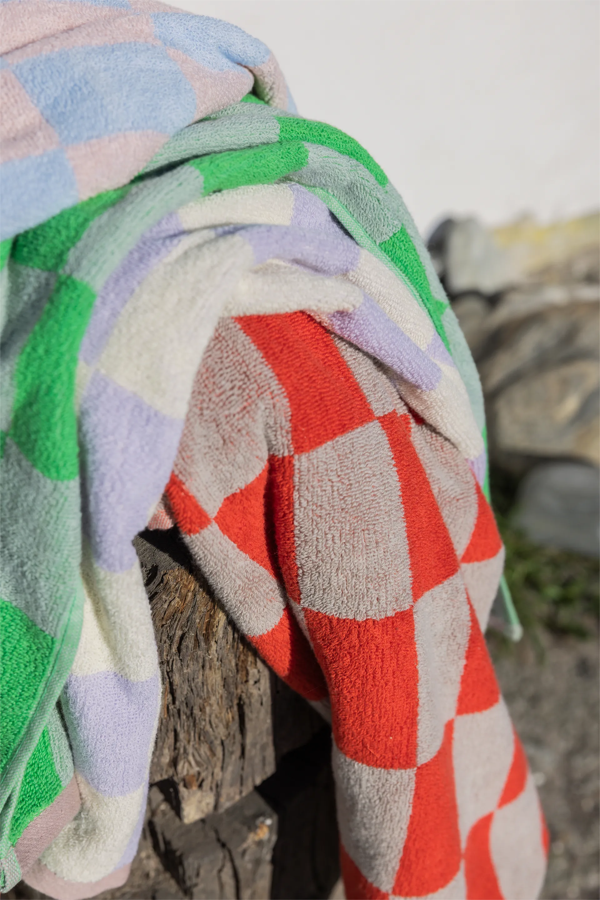 레트로 타월, Dark orange, 50x90 cm Mette Ditmer | 매트 딧메르