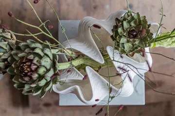 쉘 꽃병 - Large, 30 cm, white - Mette Ditmer | 매트 딧메르