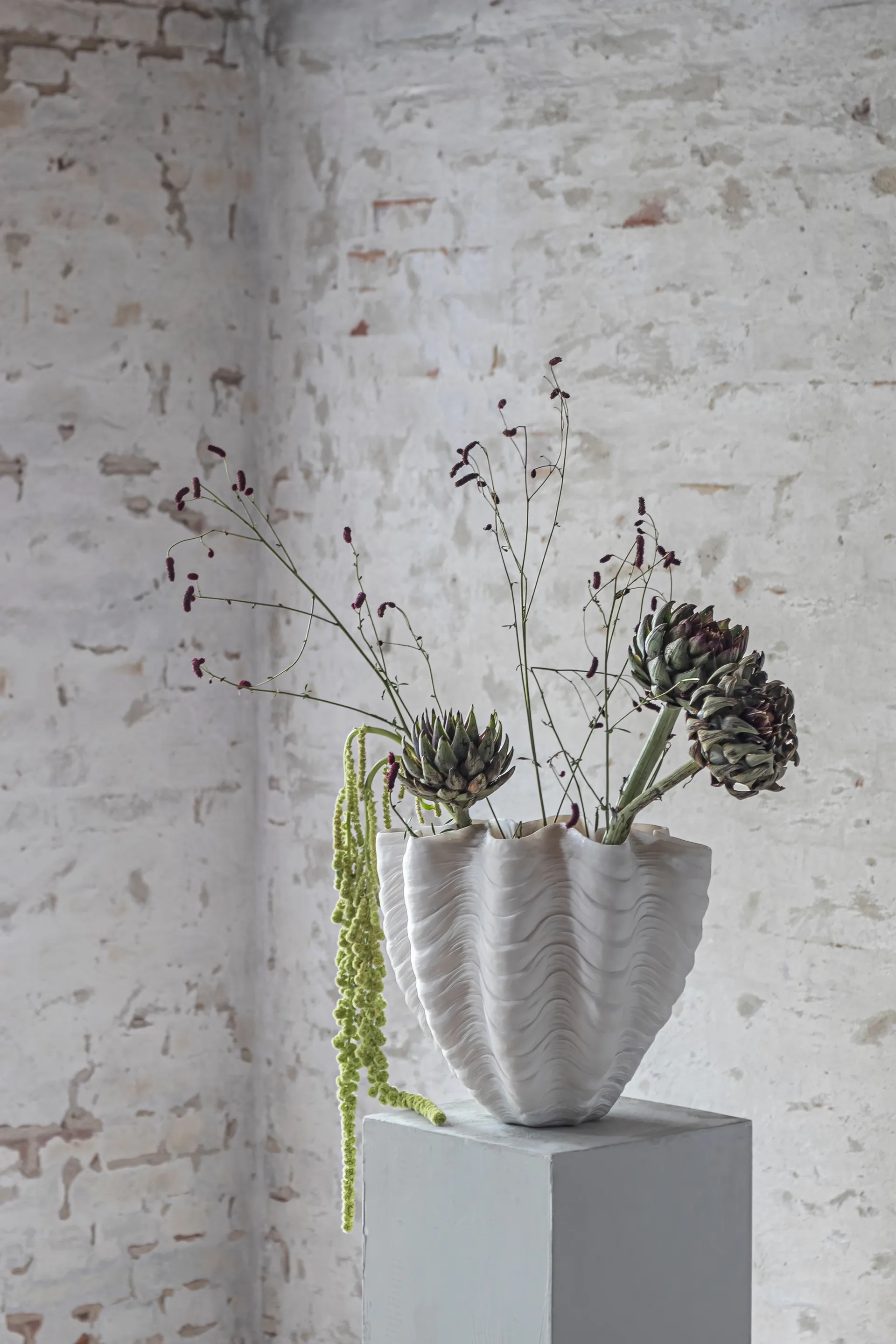 쉘 꽃병, Large, 30 cm Mette Ditmer | 매트 딧메르