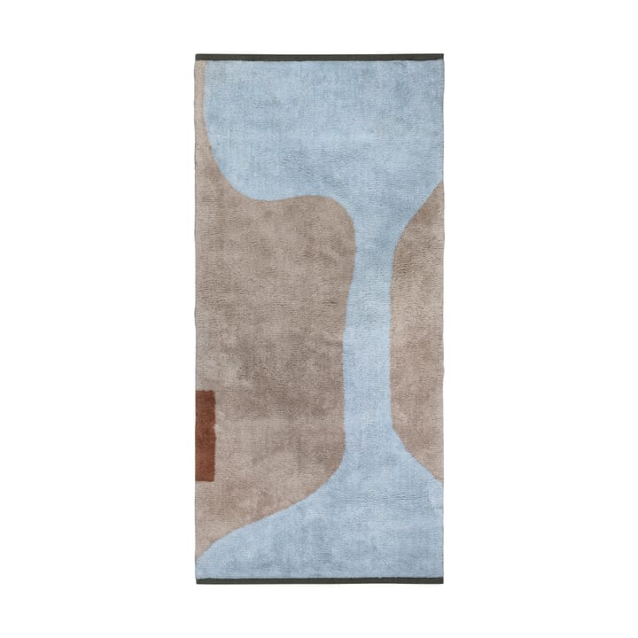 피구라 매트 러그 - Light blue, 50x80 cm - Mette Ditmer | 매트 딧메르