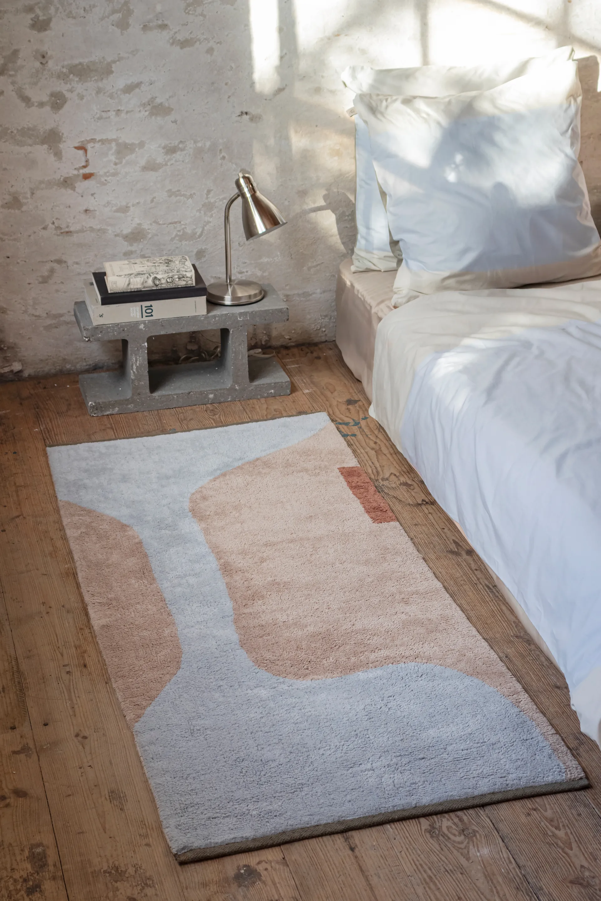 피구라 매트 러그, Light blue, 70x150 cm Mette Ditmer | 매트 딧메르