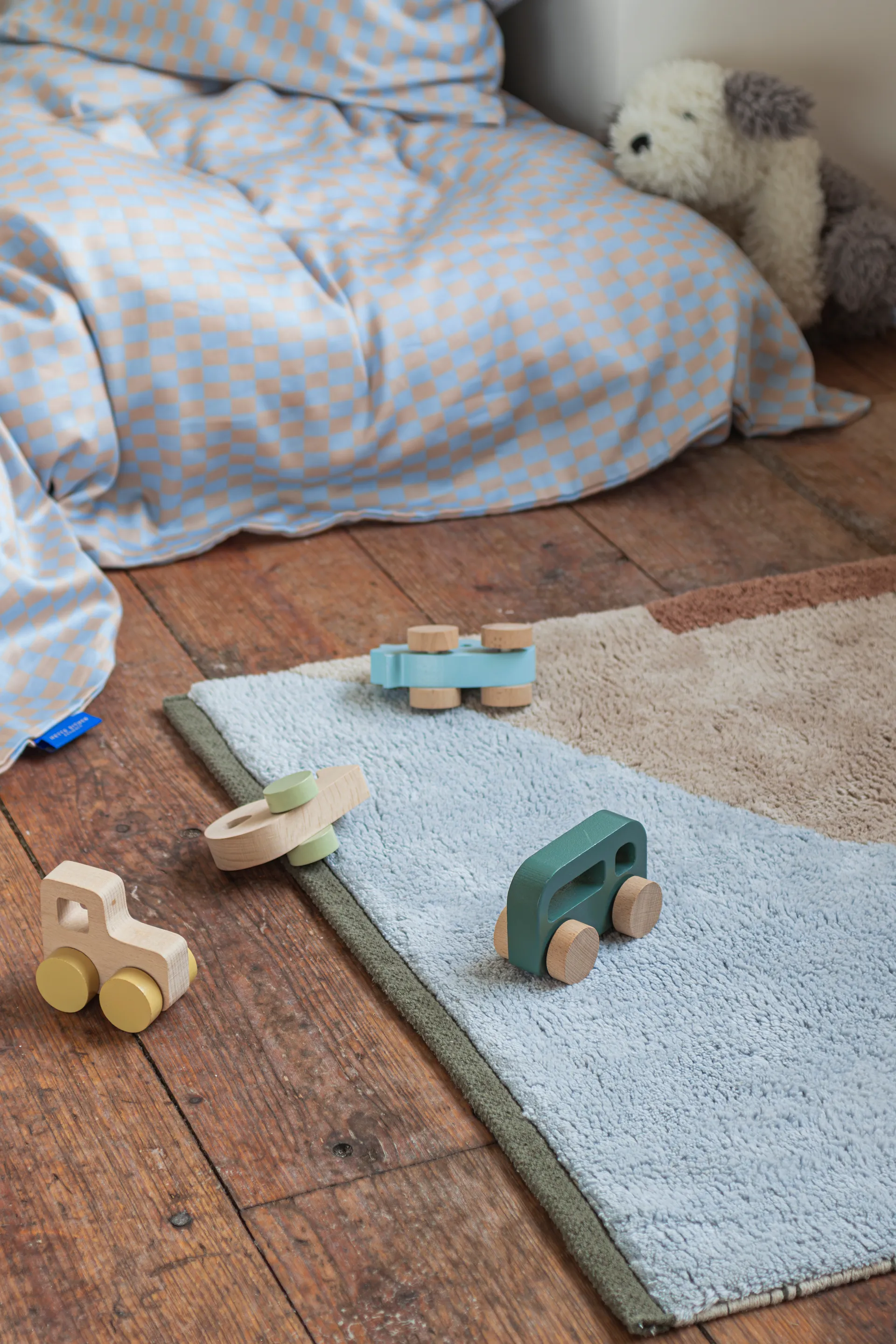 피구라 매트 러그, Light blue, 70x150 cm Mette Ditmer | 매트 딧메르