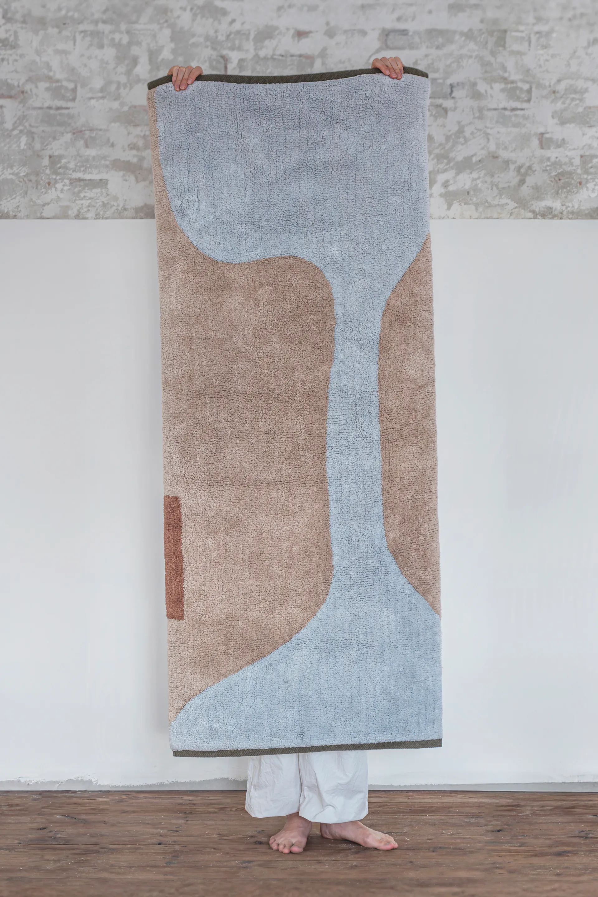 피구라 매트 러그, Light blue, 70x150 cm Mette Ditmer | 매트 딧메르