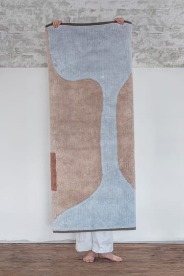 피구라 매트 러그 - Light blue, 70x150 cm - Mette Ditmer | 매트 딧메르
