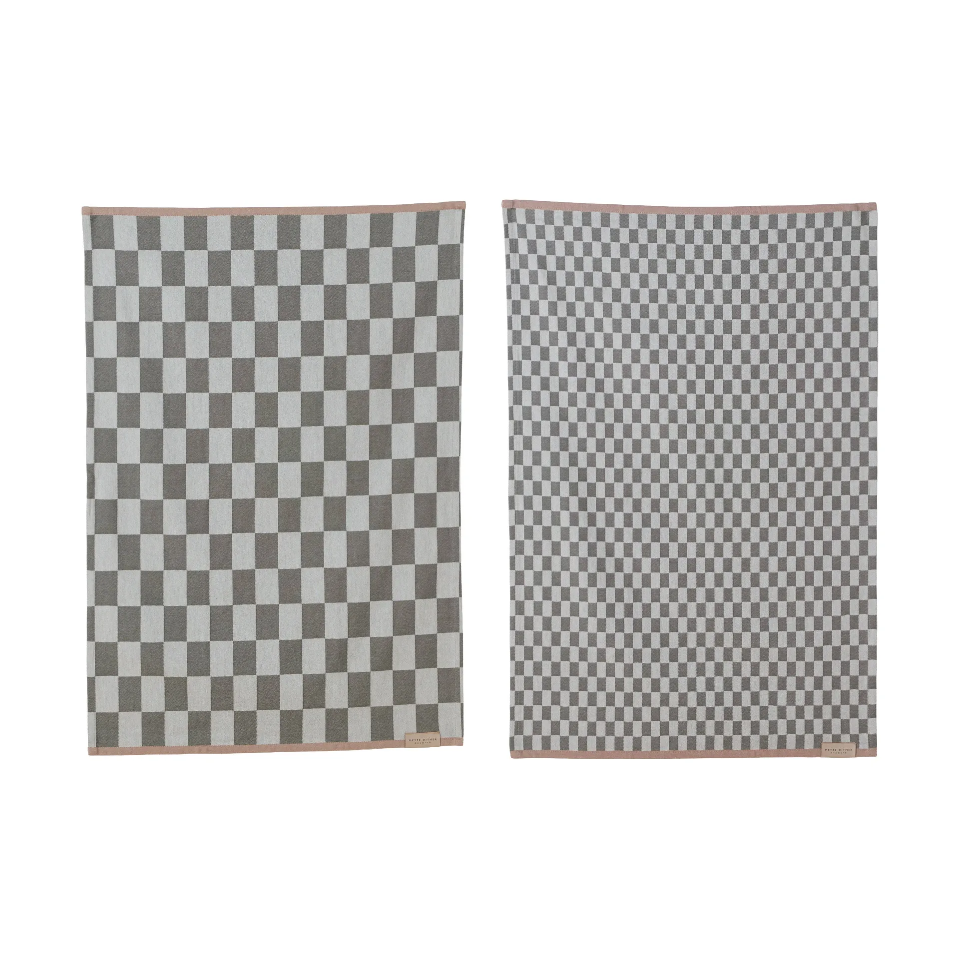 Mini-Max 키친 타월 2개입, Grey (grå), 50x70 cm Mette Ditmer | 매트 딧메르