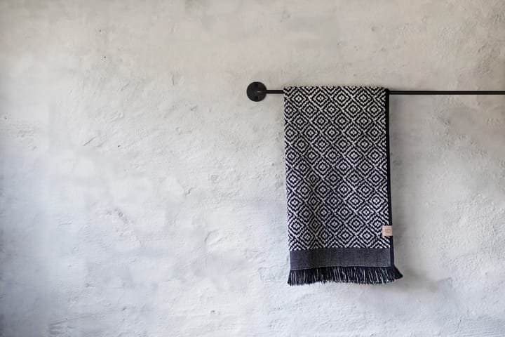 Morocco 타월 50x95 cm - Black-white - Mette Ditmer | 매트 딧메르
