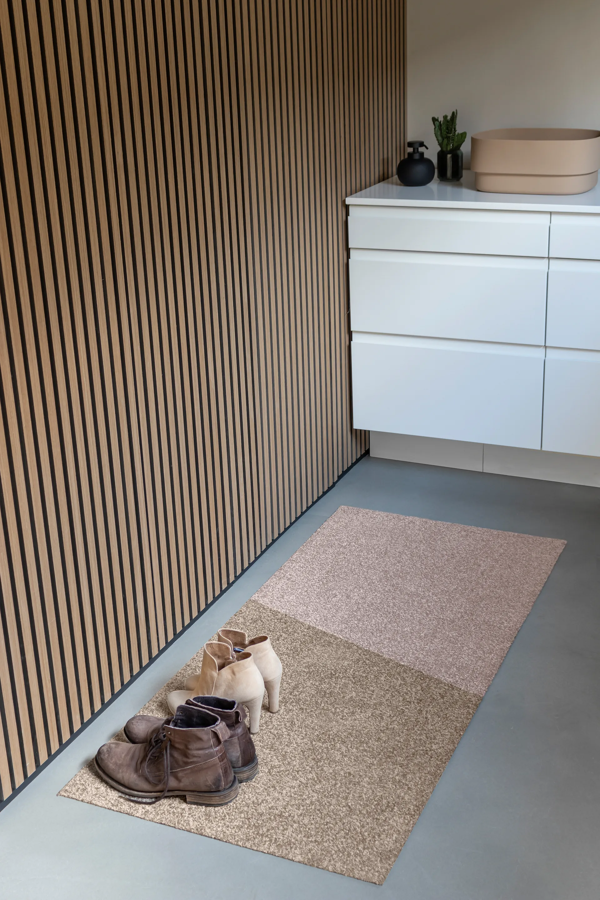 듀엣 PVC 러그 올라운드, Powder rose Mette Ditmer | 매트 딧메르