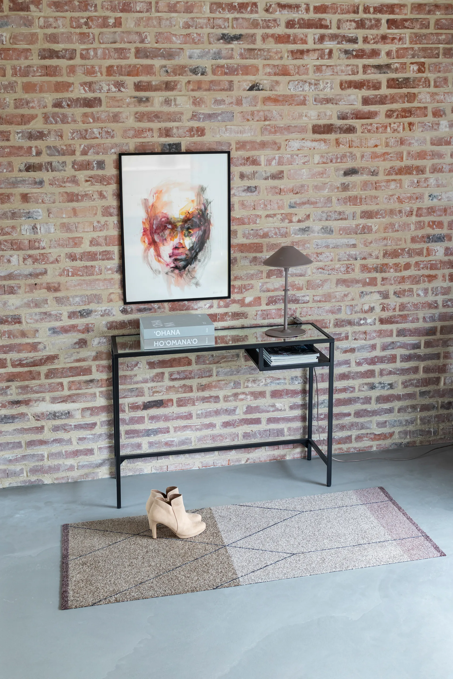 리니아 PVC 러그 올라운드, Sand Mette Ditmer | 매트 딧메르