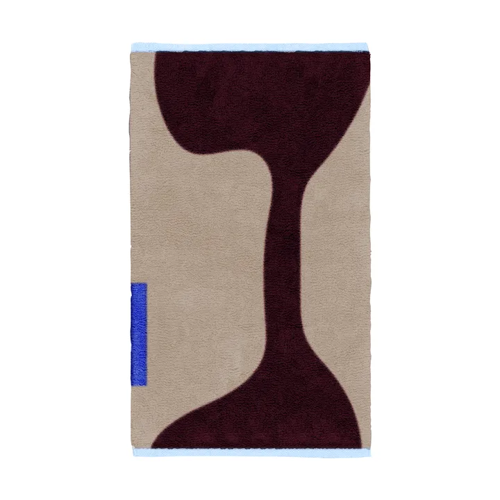 피구라 매트 러그 - Red-Beige, 50x80 cm - Mette Ditmer | 매트 딧메르