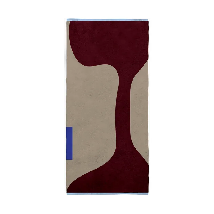 피구라 매트 러그 - Red-Beige, 70x150 cm - Mette Ditmer | 매트 딧메르