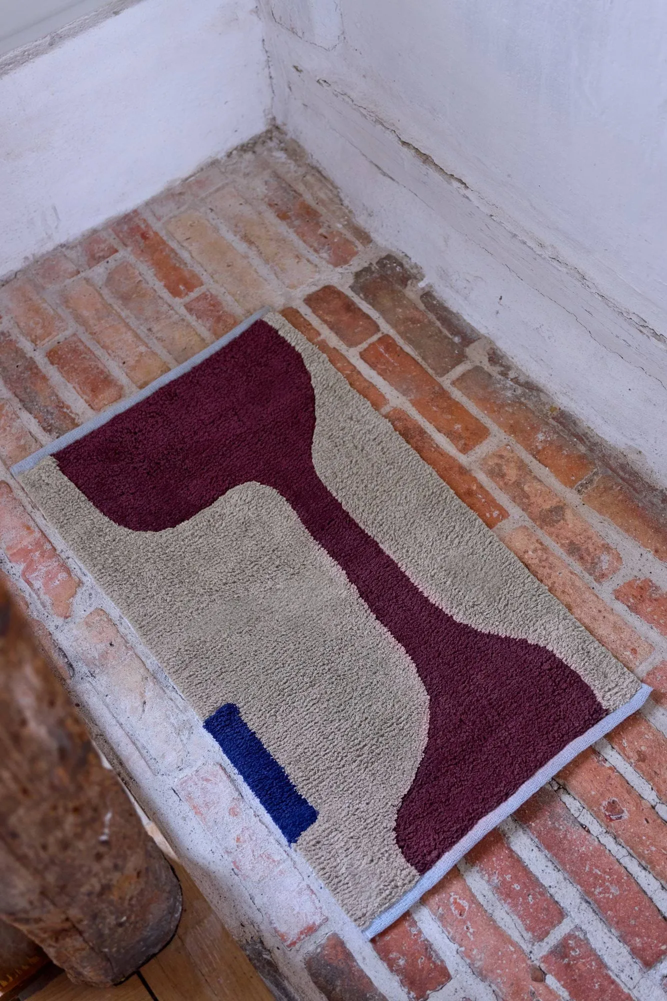 피구라 매트 러그, Red-Beige, 70x150 cm Mette Ditmer | 매트 딧메르