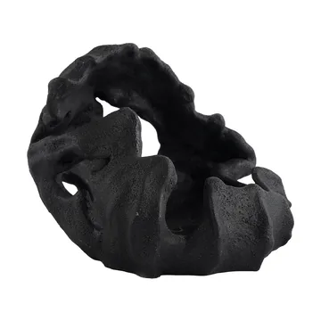 Reef 캔들 홀더 - Black, Ø16.5x13 cm - Mette Ditmer | 매트 딧메르