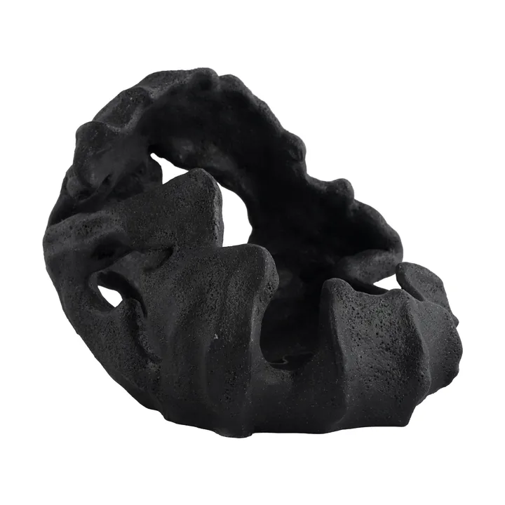 Reef 캔들 홀더 - Black, Ø16.5x13 cm - Mette Ditmer | 매트 딧메르