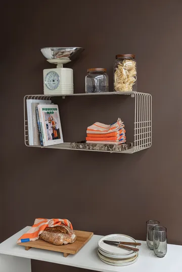 와이어 선반 - Sand, 31x70x26 cm - Mette Ditmer | 매트 딧메르