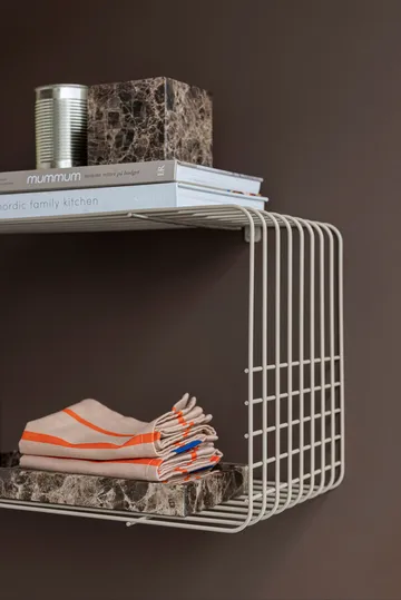 와이어 선반 - Sand, 31x70x26 cm - Mette Ditmer | 매트 딧메르