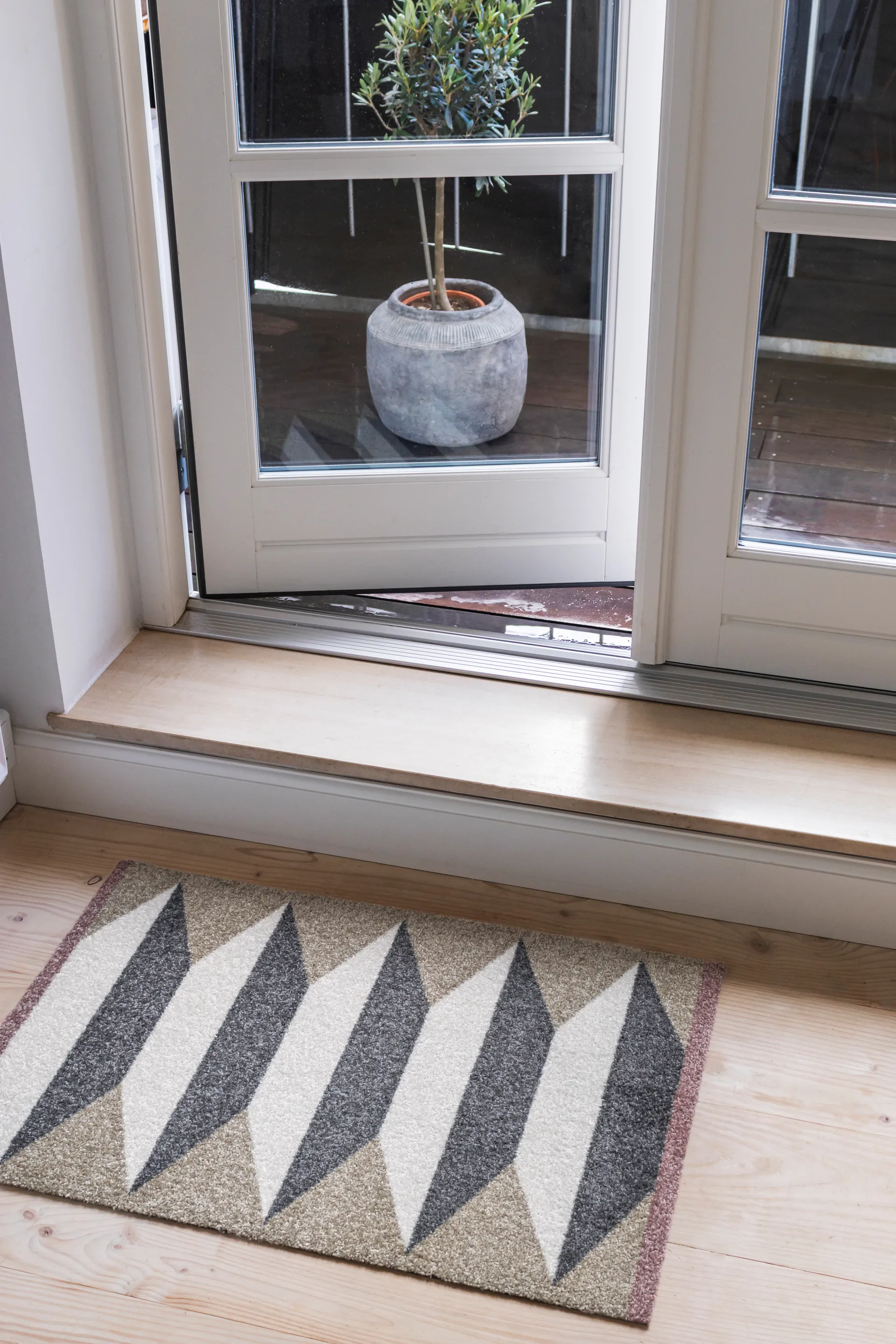 어코디언 올라운드 도어 매트, Sand, 55x80 cm Mette Ditmer | 매트 딧메르