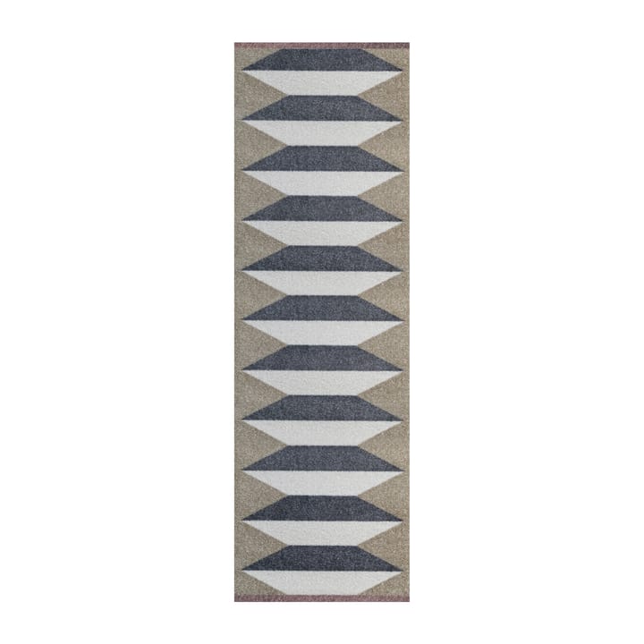 어코디언 올원형 복도용 러그 - Sand, 77x240 cm - Mette Ditmer | 매트 딧메르