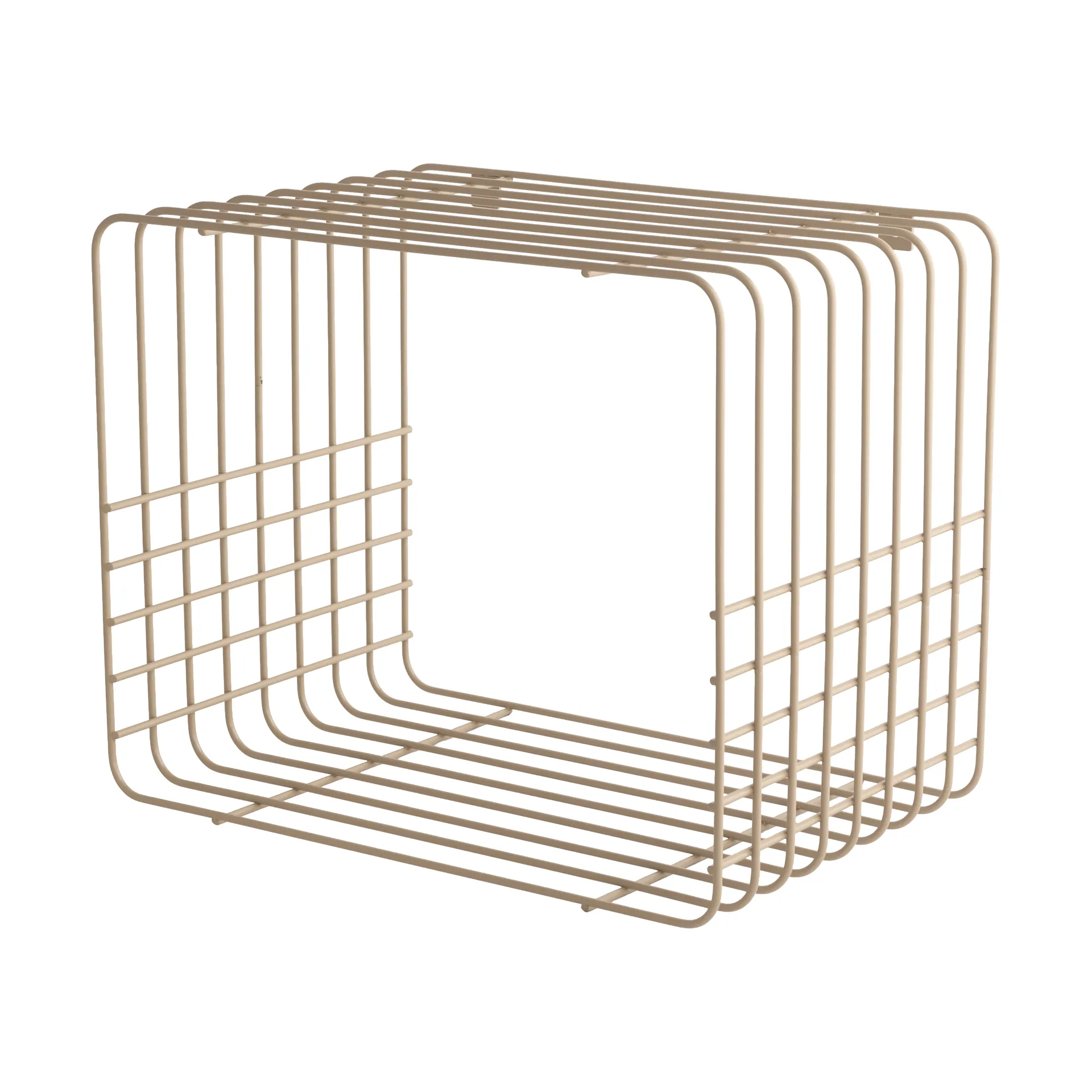 와이어 선반, Short, beige, 26x38x30.5 cm Mette Ditmer | 매트 딧메르