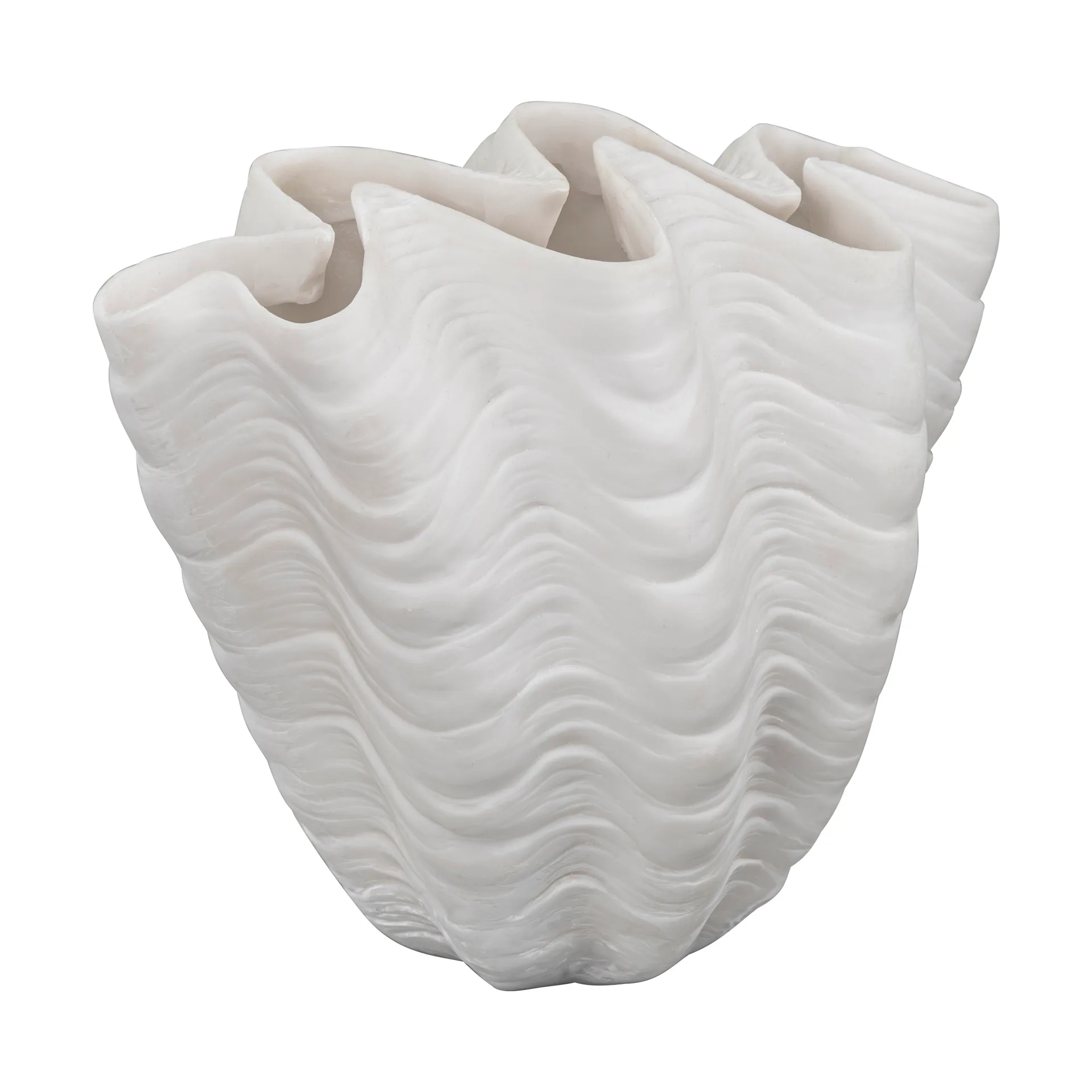 쉘 꽃병, Small, 22 cm, white Mette Ditmer | 매트 딧메르