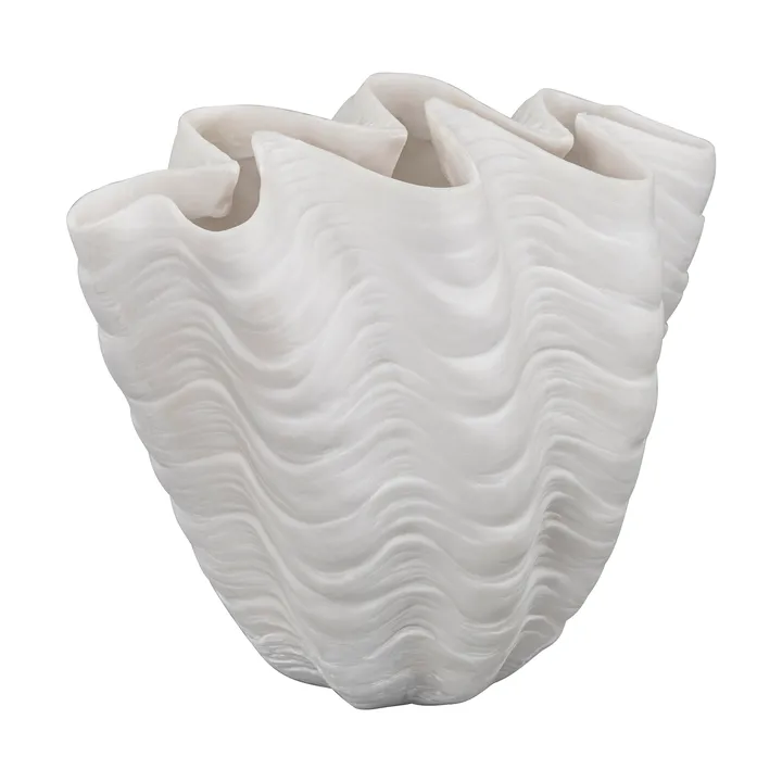 쉘 꽃병 - Small, 22 cm, white - Mette Ditmer | 매트 딧메르