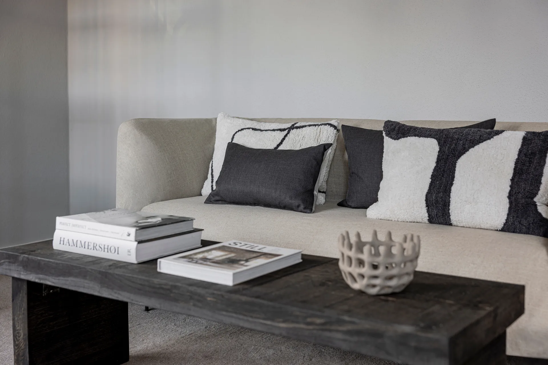 스칼라 쿠션 커버, Stone grey, 40x60 cm Mette Ditmer | 매트 딧메르