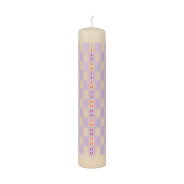 Twentyfour 강림절 캔들 25 cm - Light lilac - Mette Ditmer | 매트 딧메르