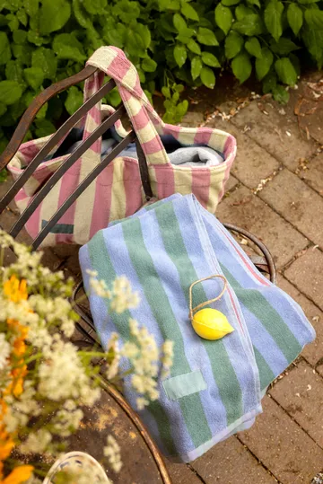 포지타노 비치 타월 100x180 cm - Light blue - Mille Notti | 밀레 노티