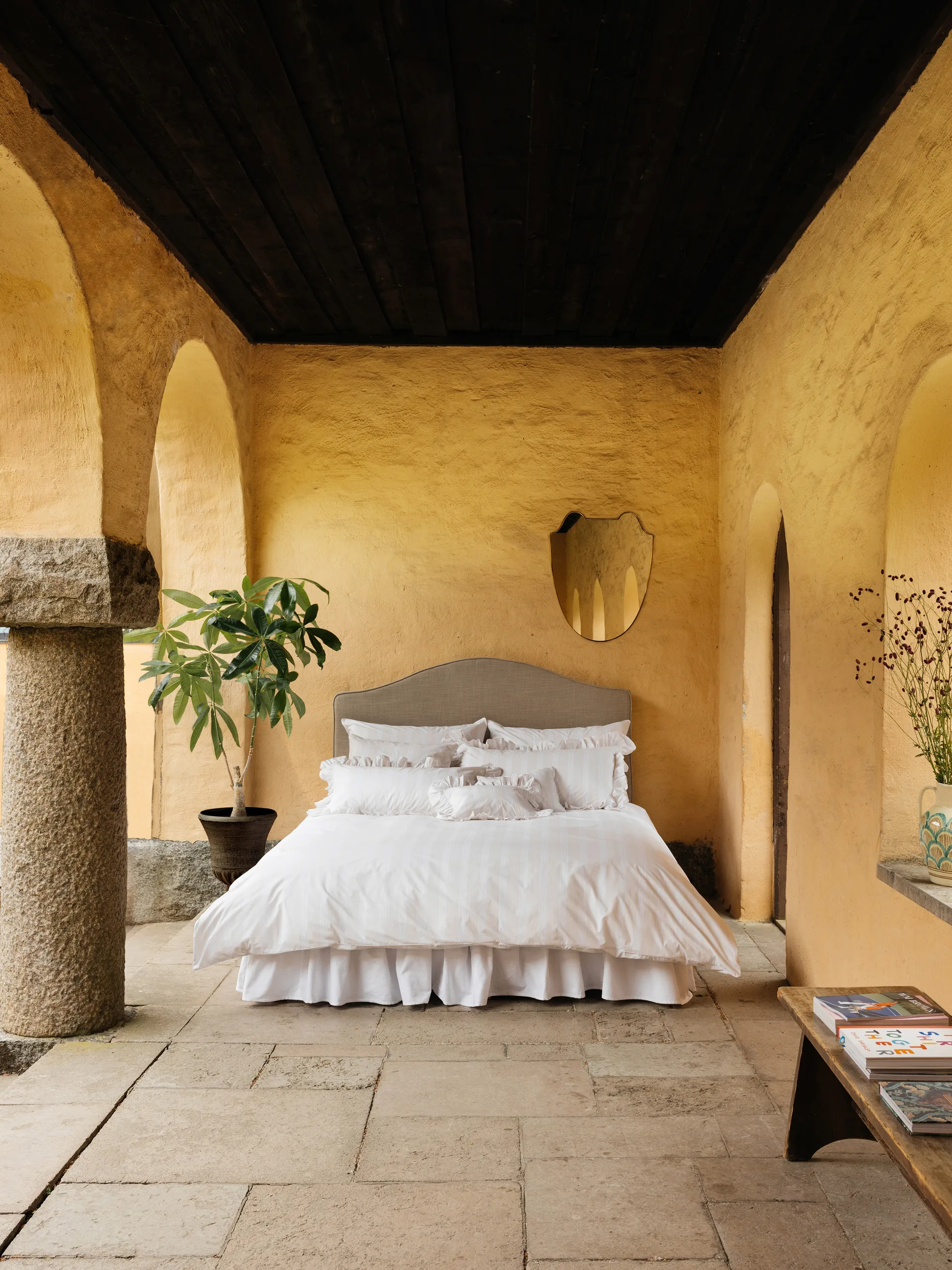 카미치아 이불 커버, Beige, 220x220 cm Mille Notti | 밀레 노티