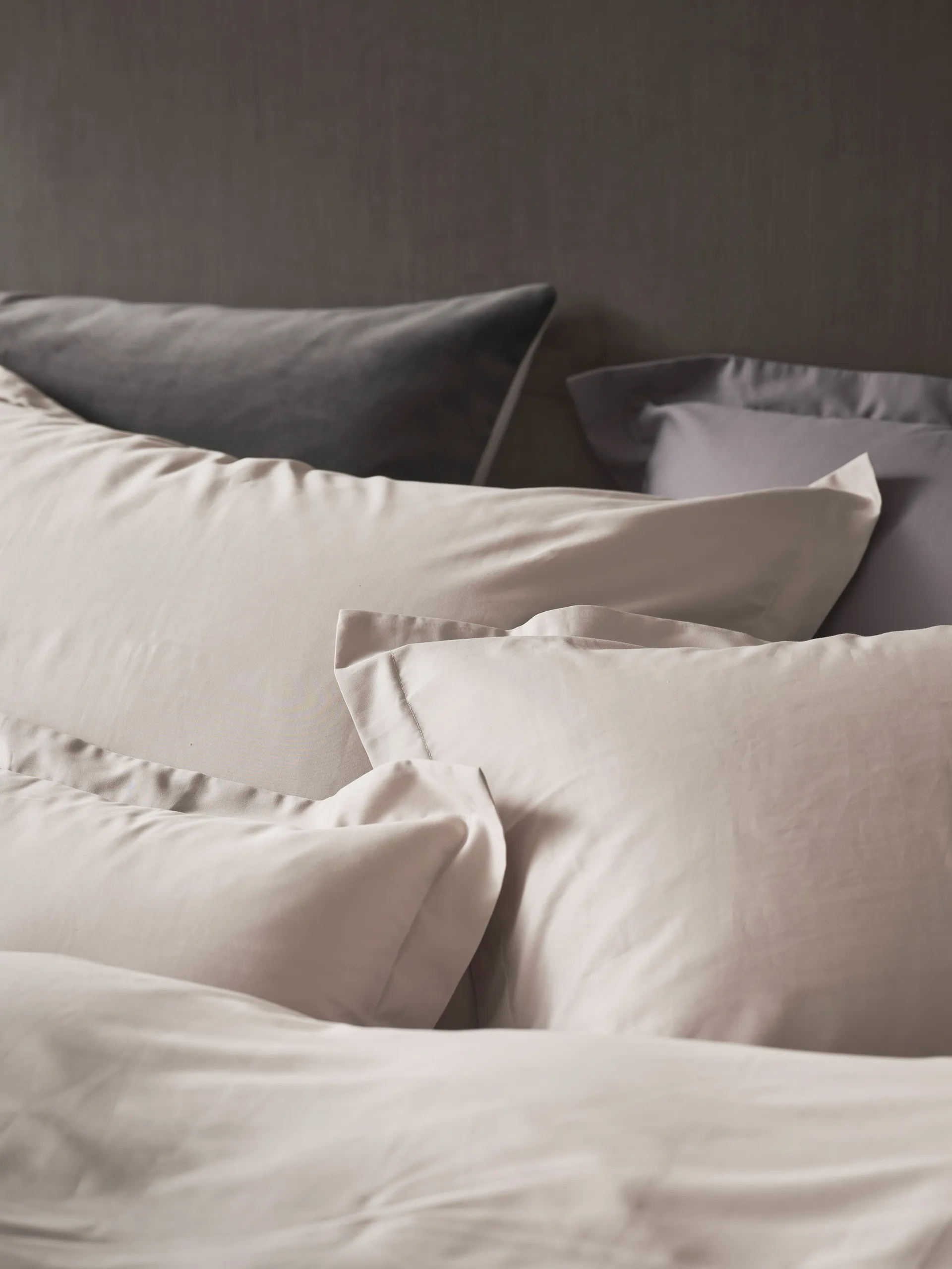 사티나 쿠션 커버, Beige, 50x60 cm Mille Notti | 밀레 노티