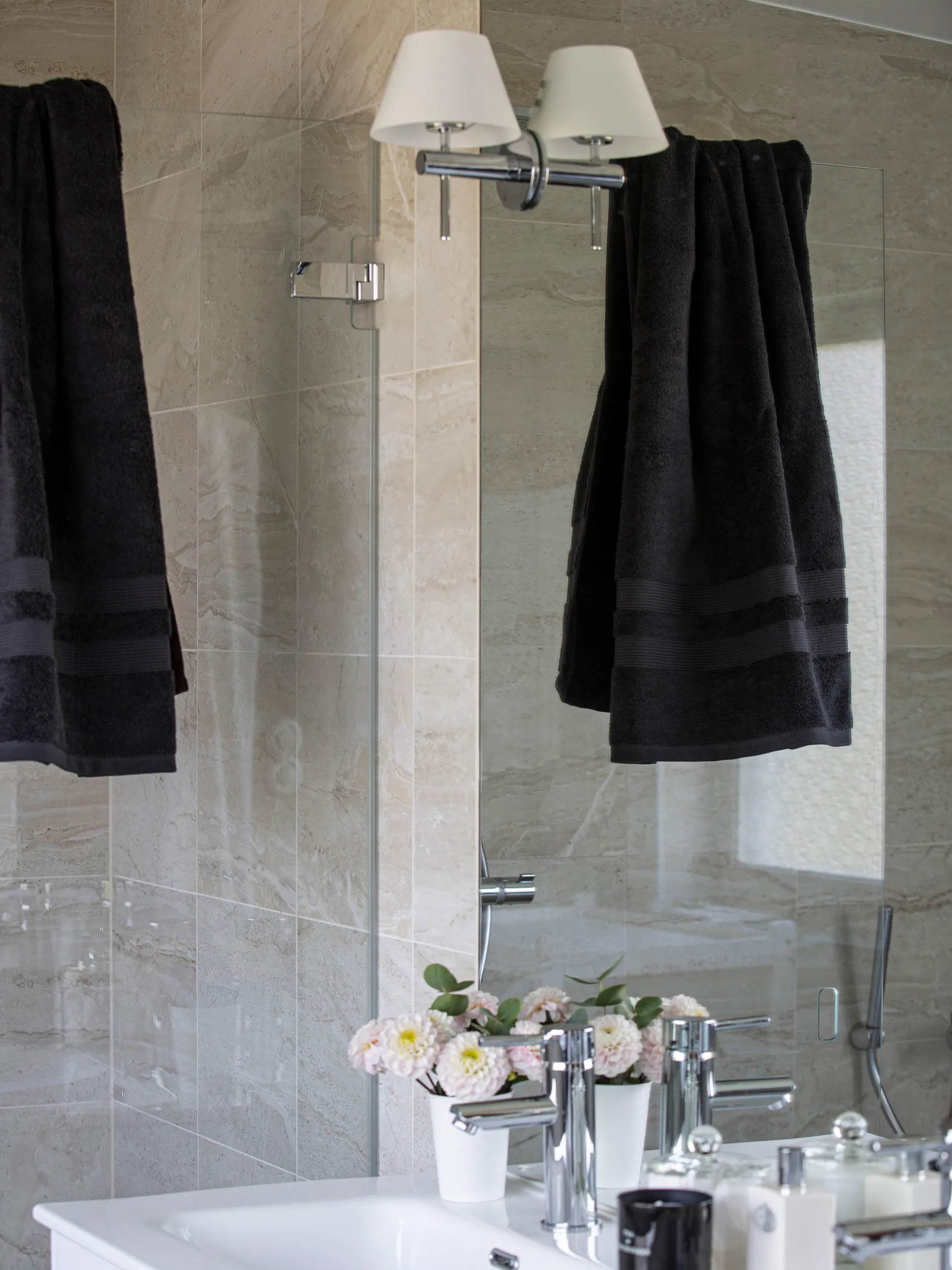 폰타나 타올 EKO, Anthracite, 70x140 cm Mille Notti | 밀레 노티