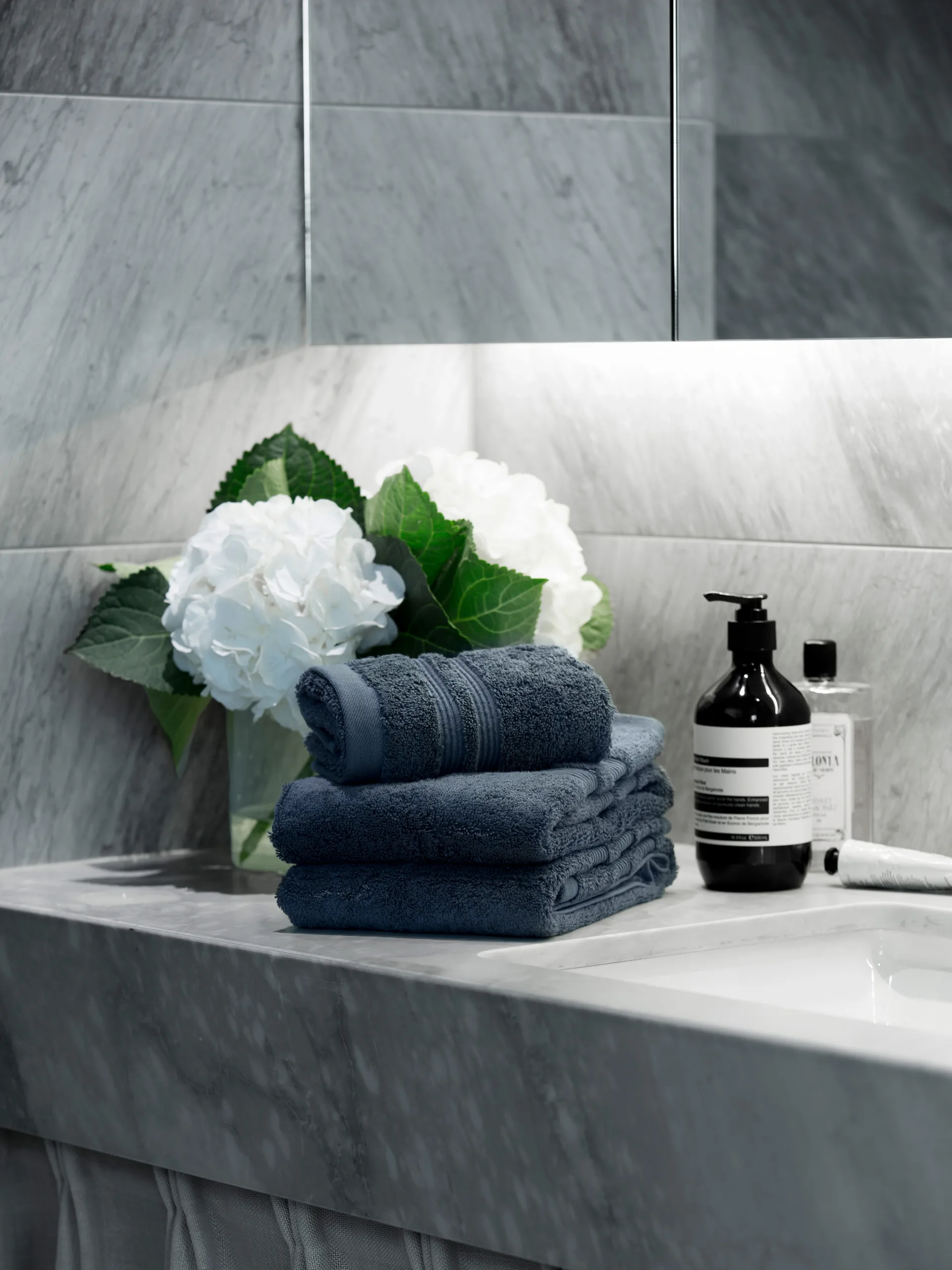 폰타나 타올 EKO, Dark blue, 100x150 cm Mille Notti | 밀레 노티