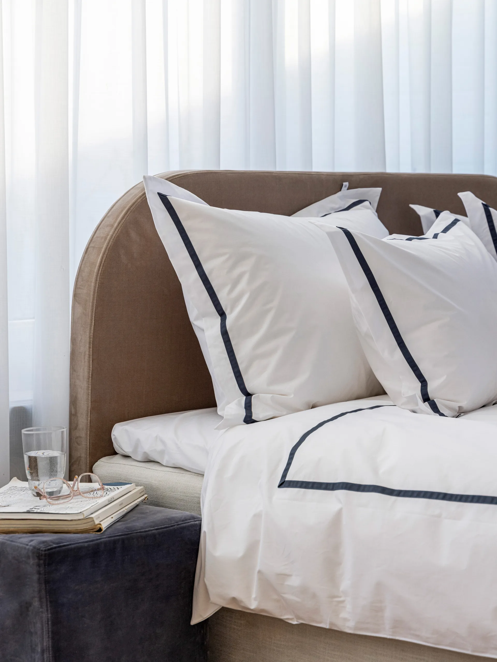 싱골로 쿠션 커버 EKO, Dark grey, 50x60 cm Mille Notti | 밀레 노티