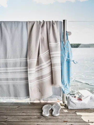 라팔로 비치 타올 EKO - Light blue, 100x180 cm - Mille Notti | 밀레 노티