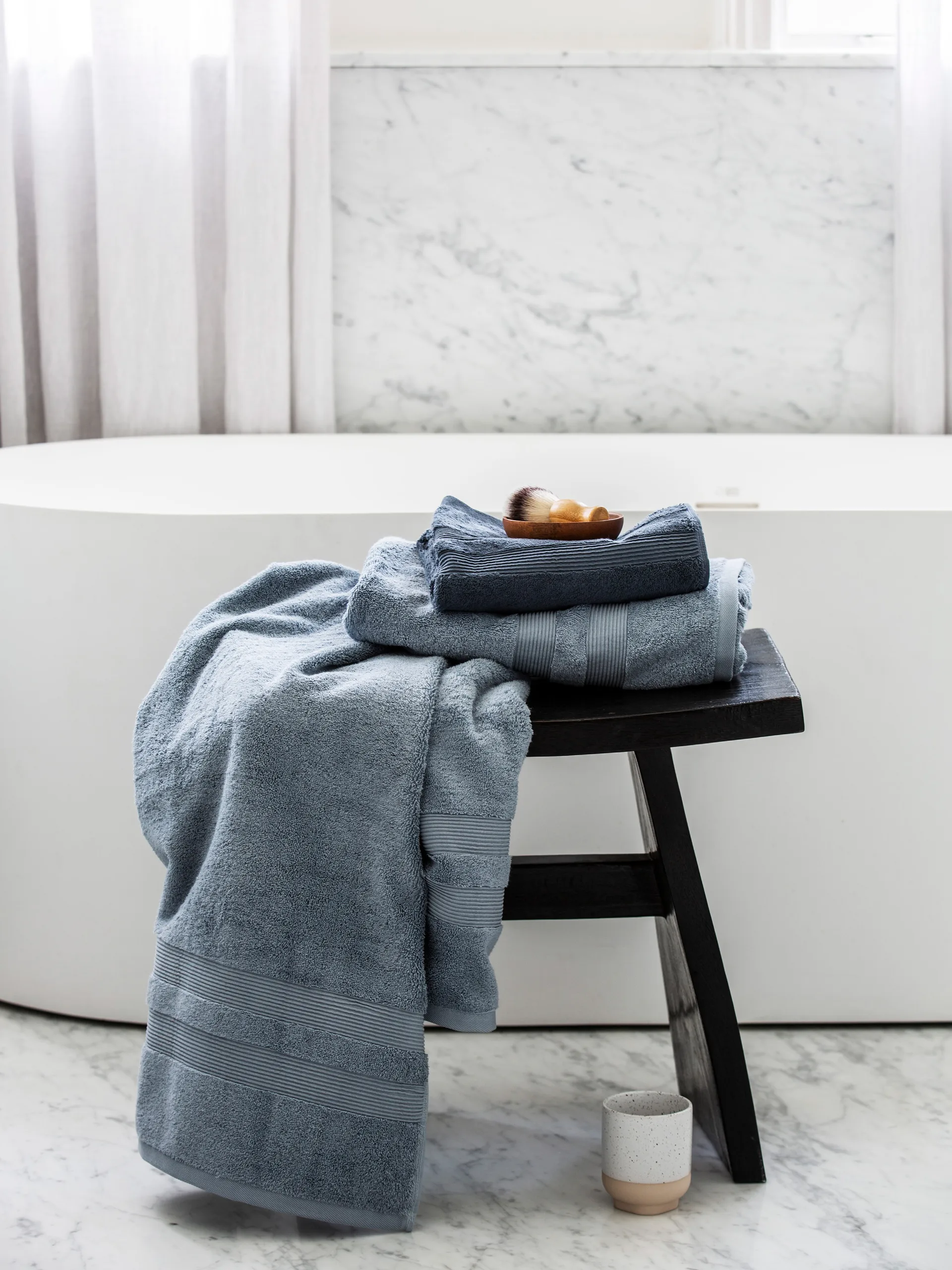 폰타나 타올 EKO, Light blue, 70x140 cm Mille Notti | 밀레 노티