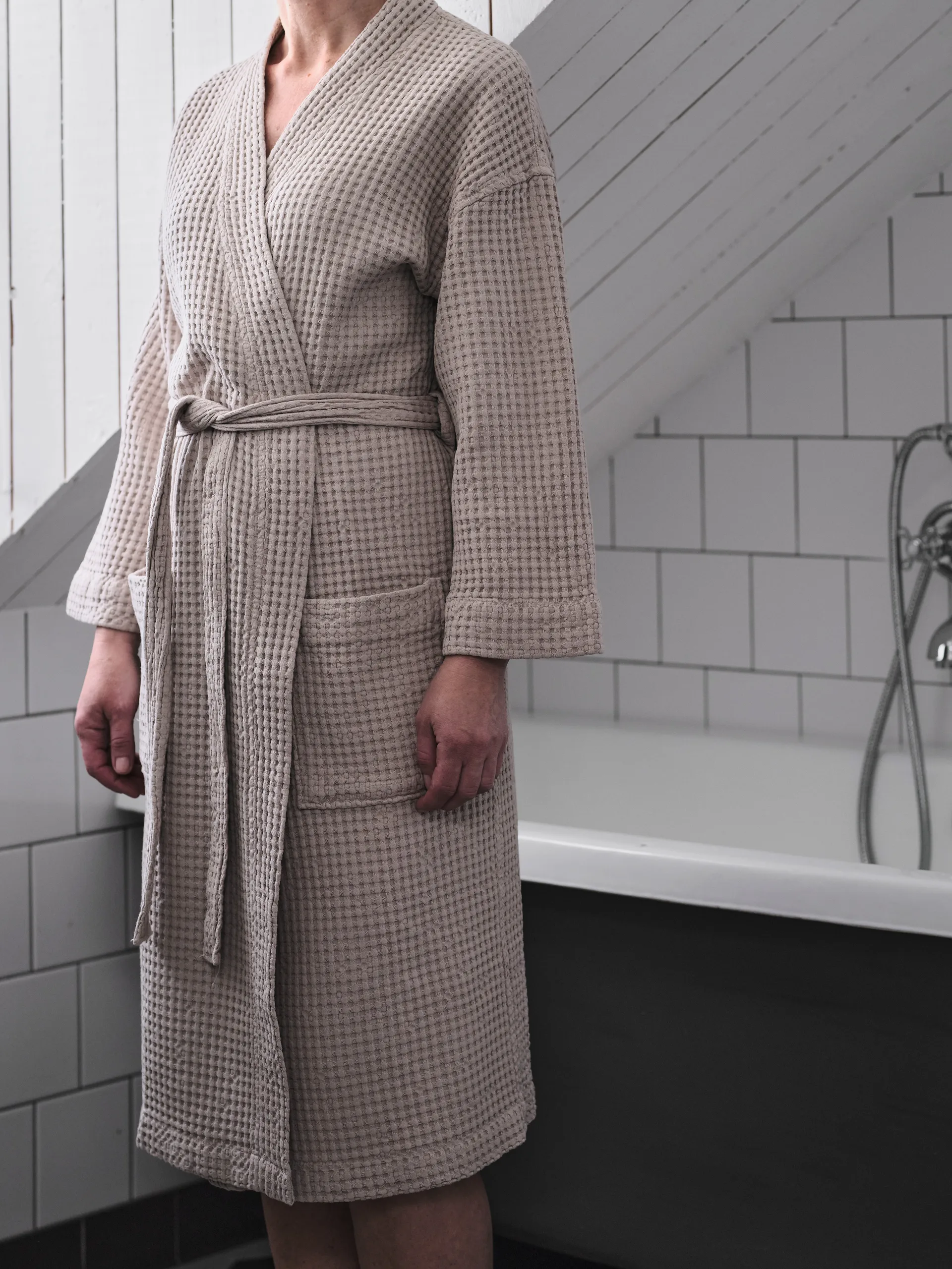 씨알다 바스 로브 EKO, Light brown, S-M Mille Notti | 밀레 노티