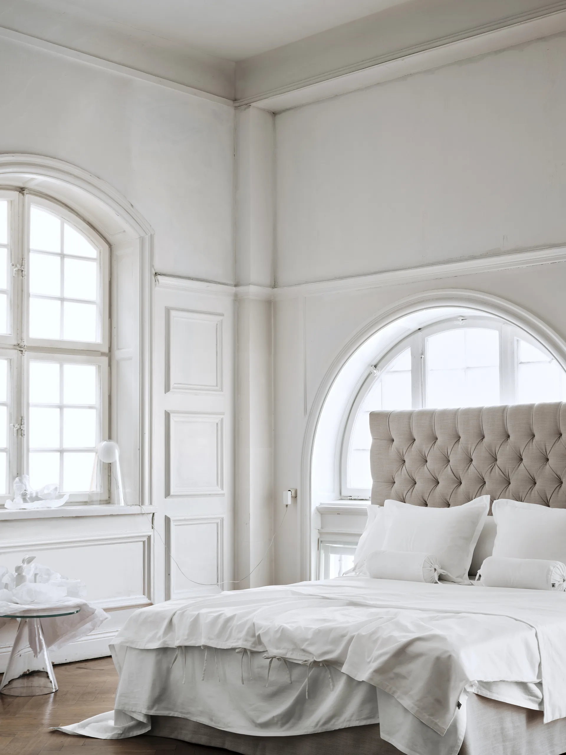 사티나 쿠션 커버 EKO, White, 50x60 cm Mille Notti | 밀레 노티