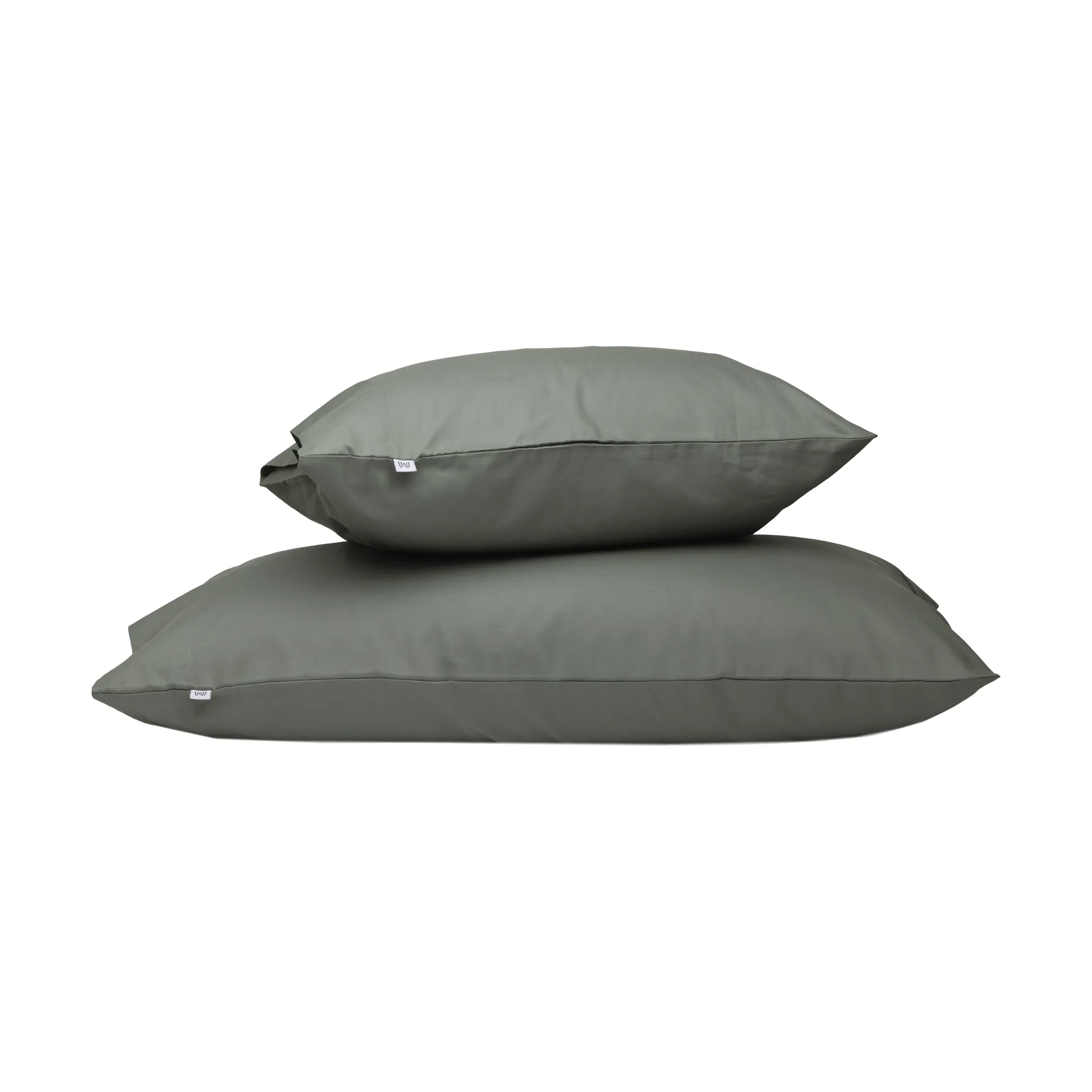 사티나 무지 베개 커버, Green, 50x90 cm Mille Notti | 밀레 노티