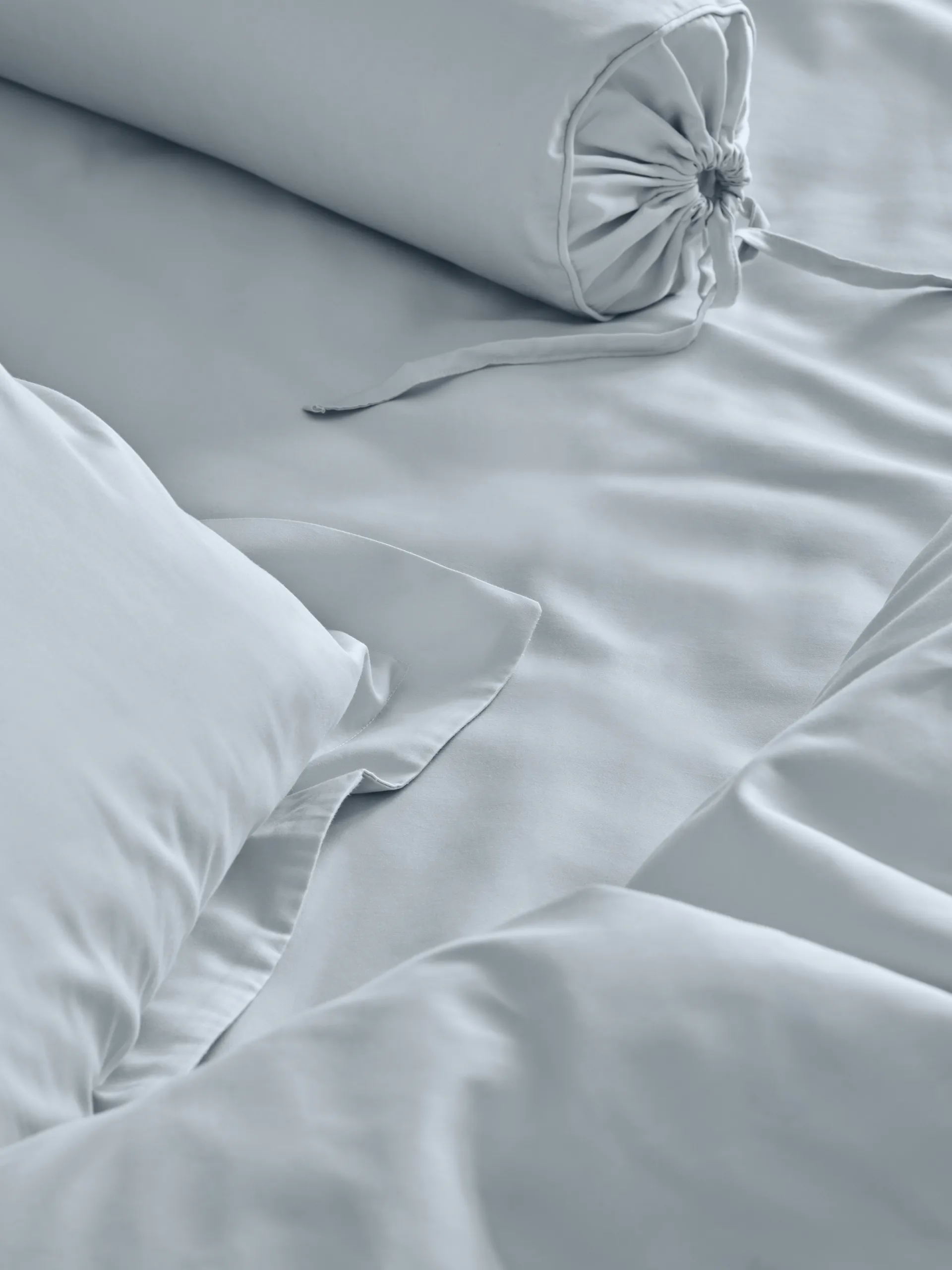 사티나 이불 커버, Light blue, 220x220 cm Mille Notti | 밀레 노티