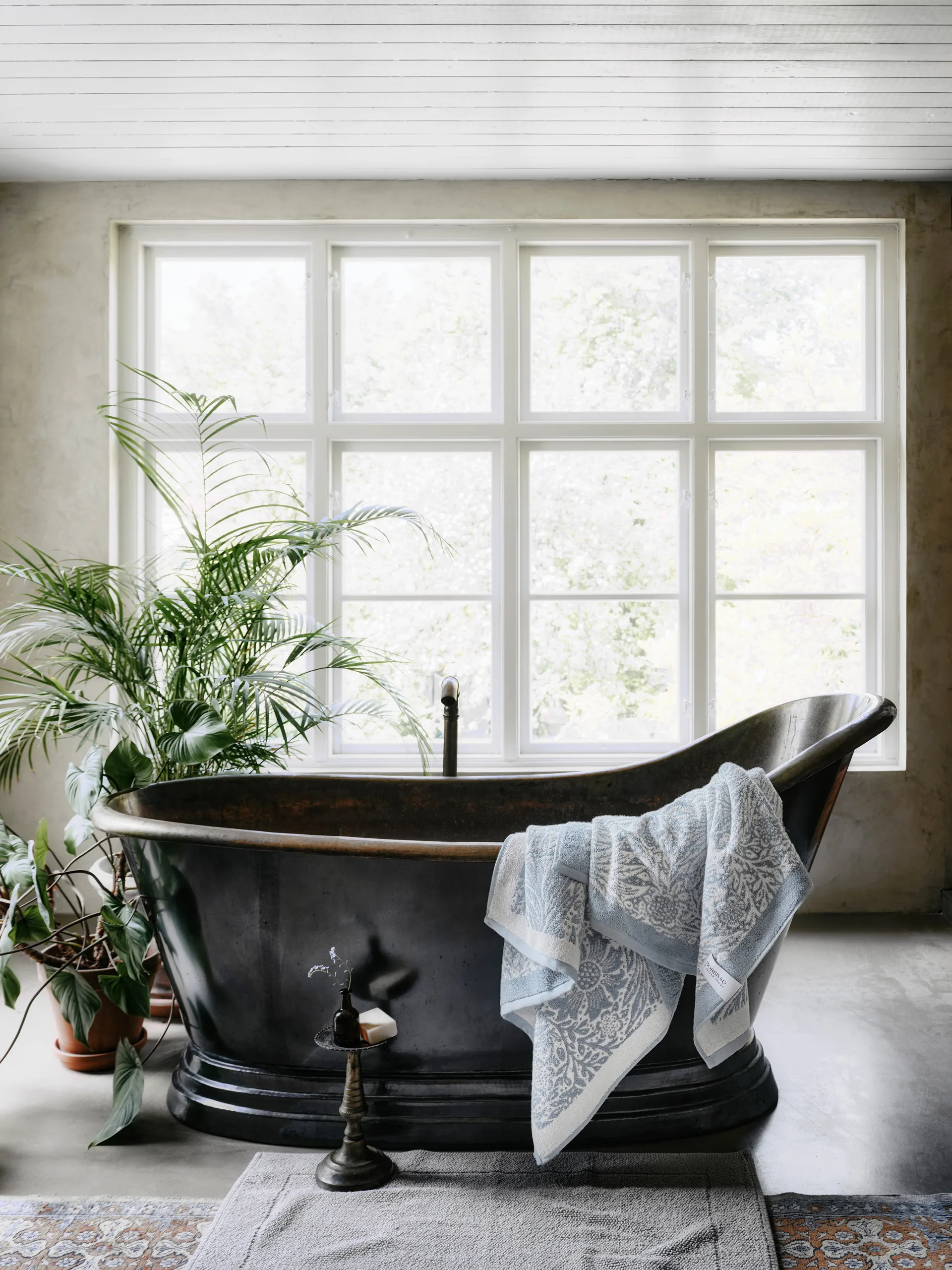 Morris & Co. 마리골드 타월 ECO, Blue, 86x150 cm Mille Notti | 밀레 노티