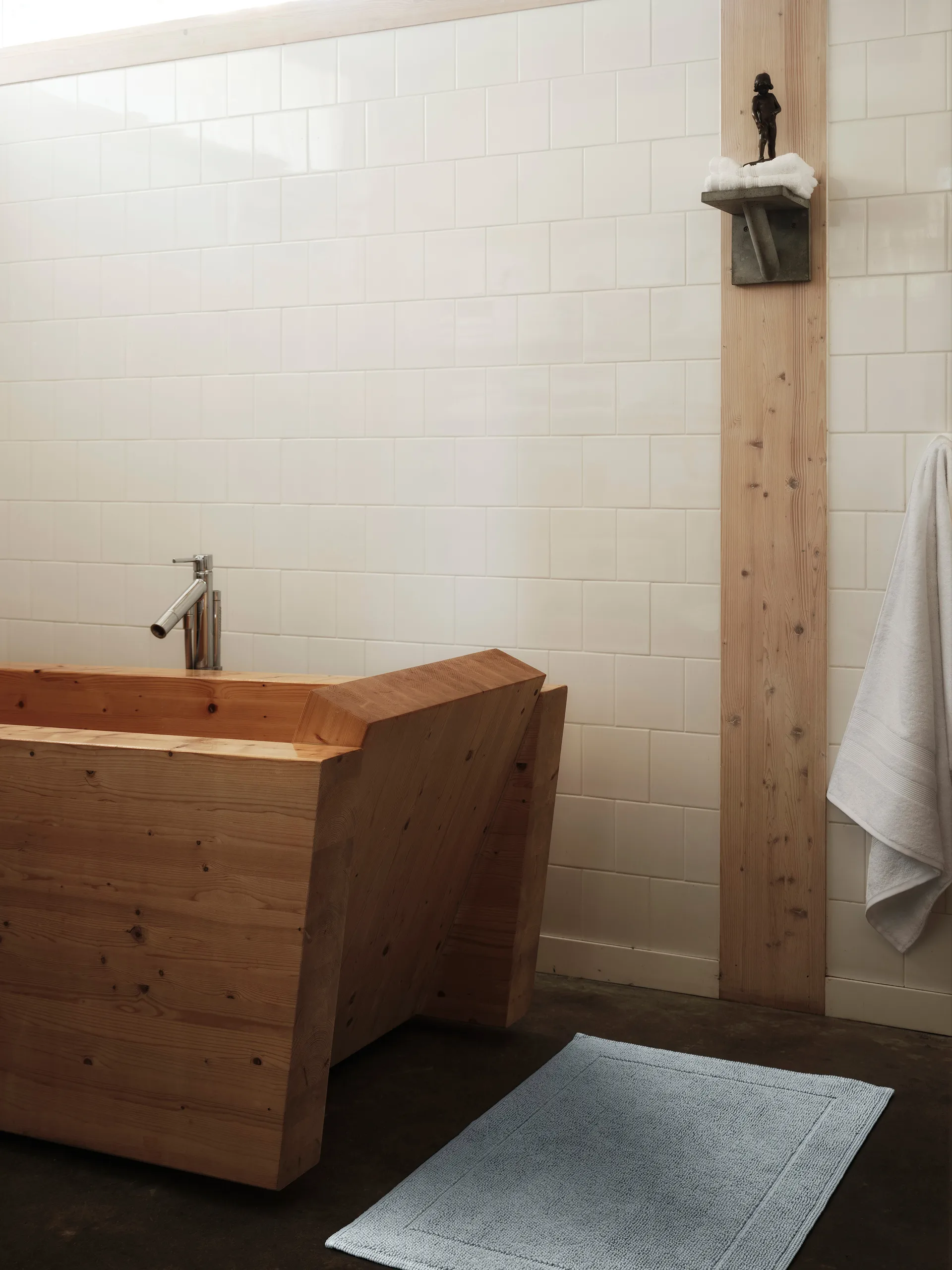 Portofino 욕실 러그, Ice blue, 60x90 cm Mille Notti | 밀레 노티