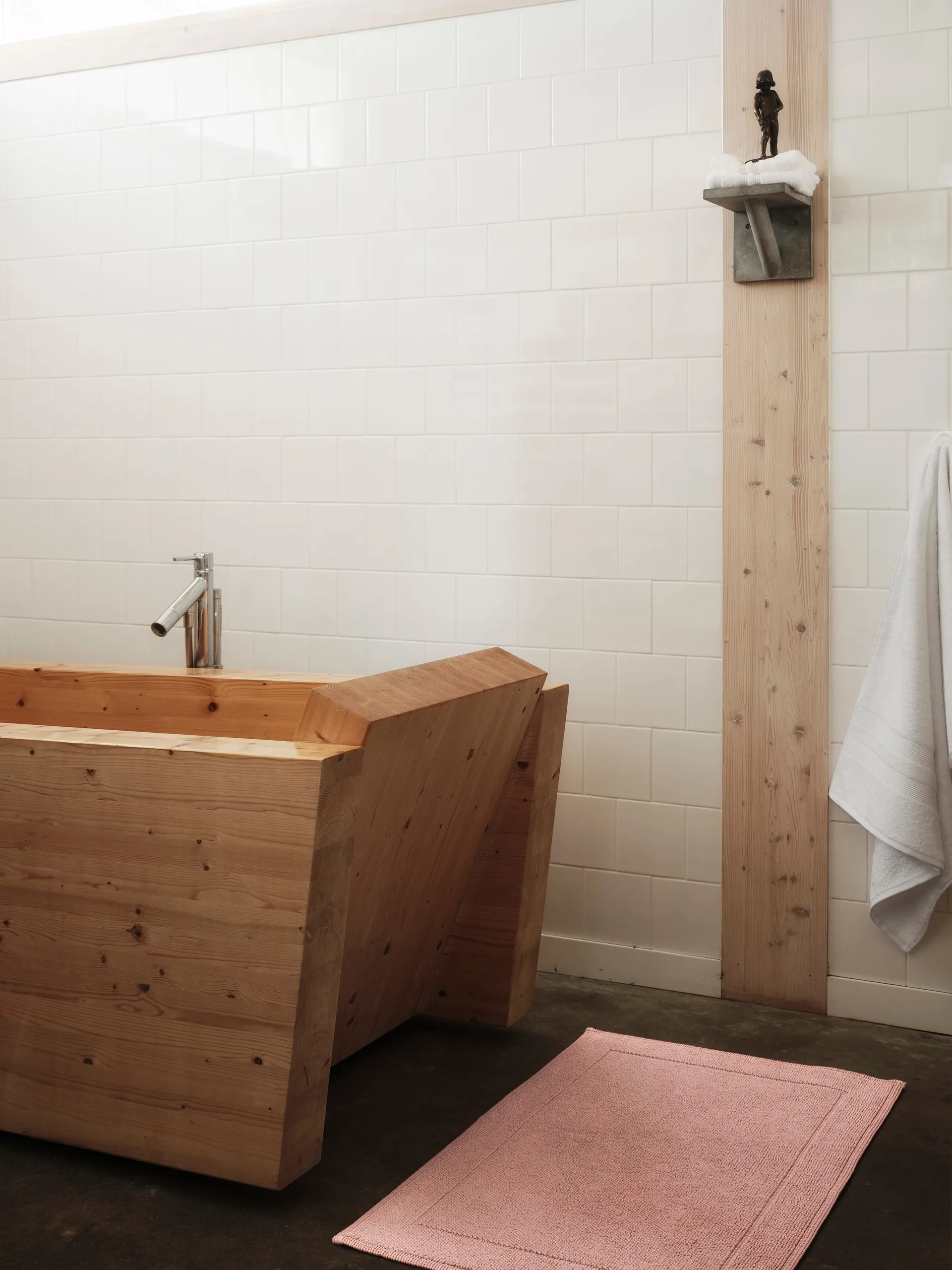 Portofino 욕실 러그, Pink, 60x90 cm Mille Notti | 밀레 노티