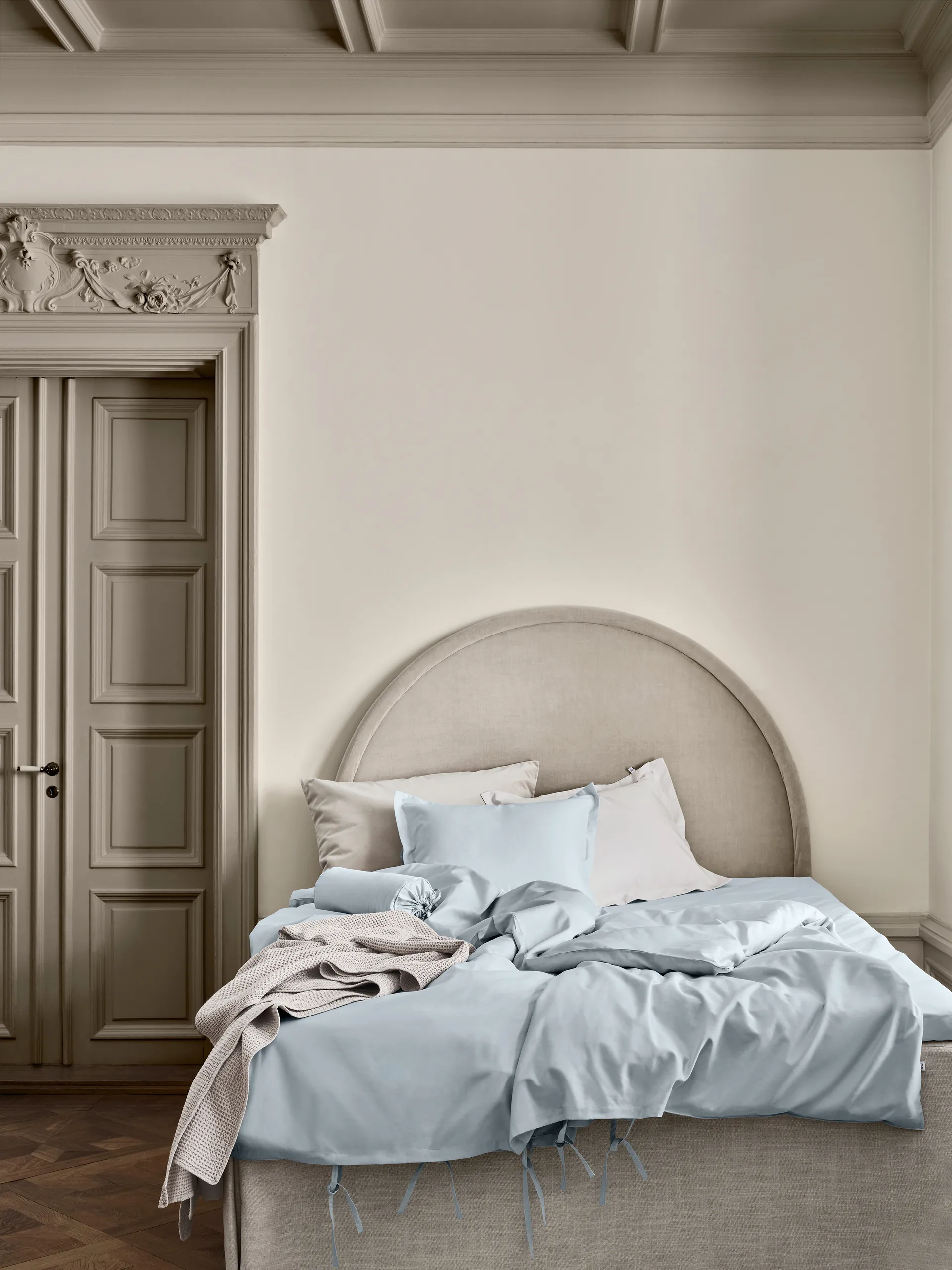 Riposo 배드 스프레드, Stone, 260x260 cm Mille Notti | 밀레 노티