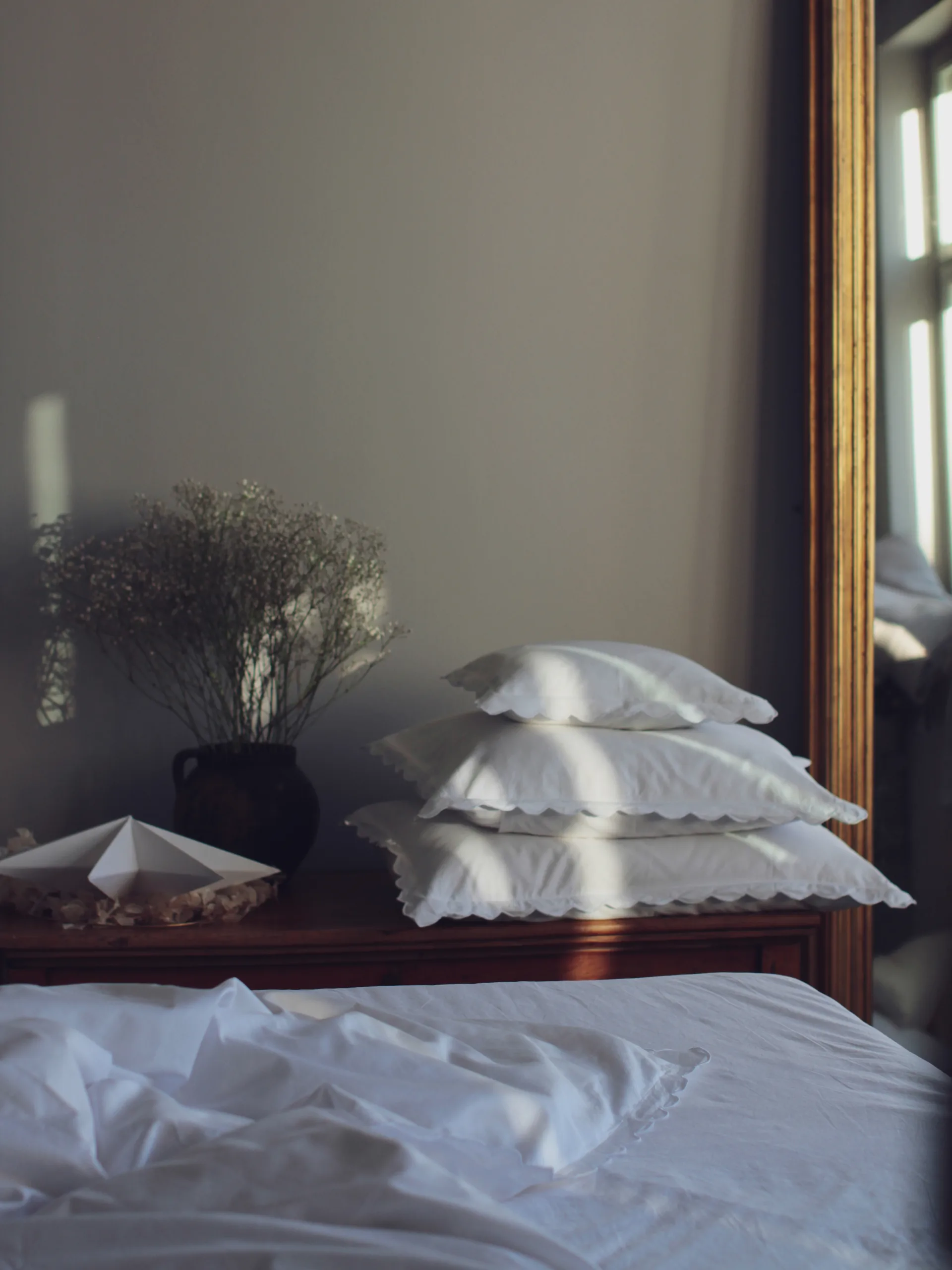 이솔라 쿠션 커버, White, 50x60 cm Mille Notti | 밀레 노티