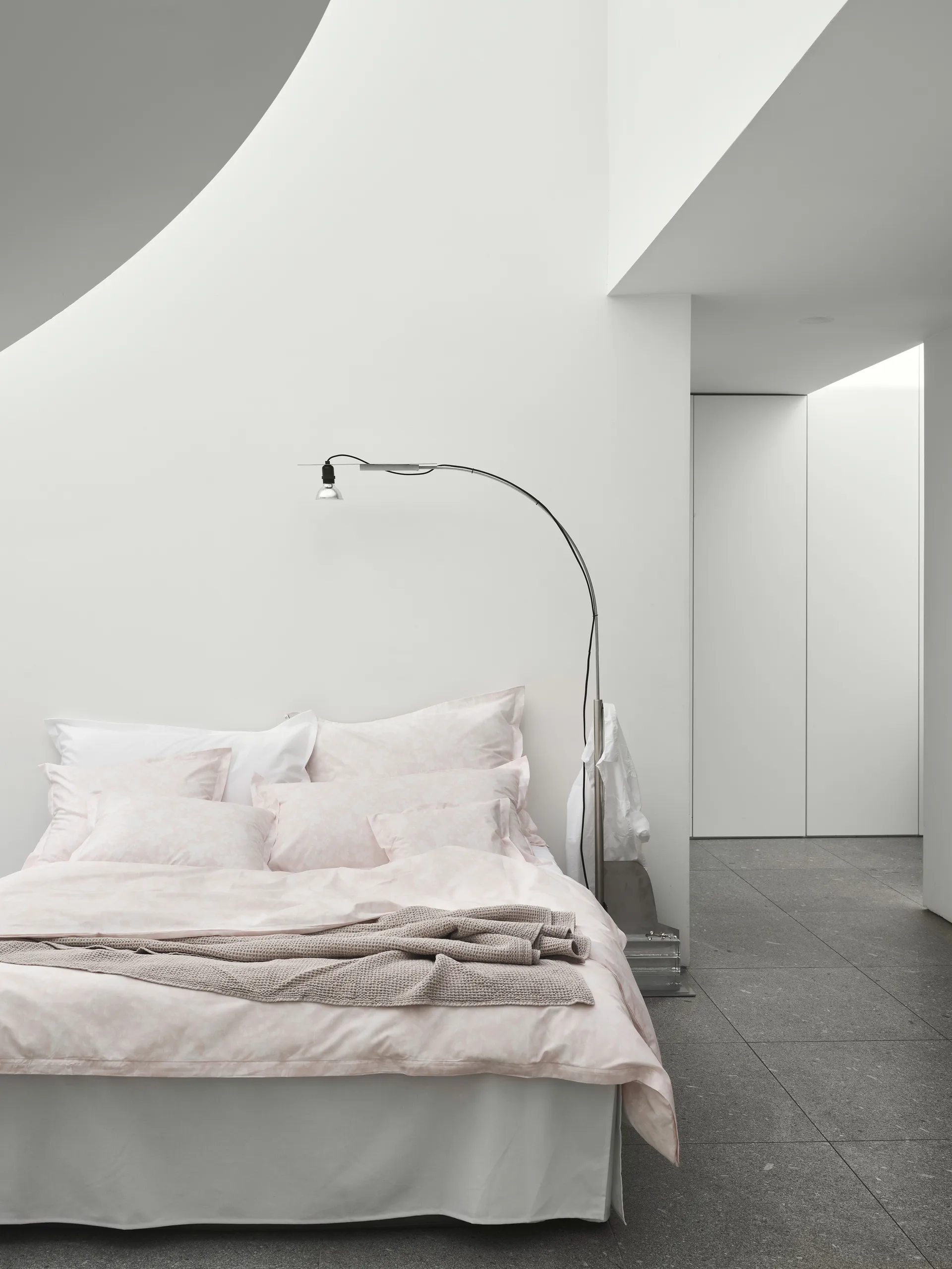 나폴리 배드 스커트, White, 90x220x52 cm Mille Notti | 밀레 노티