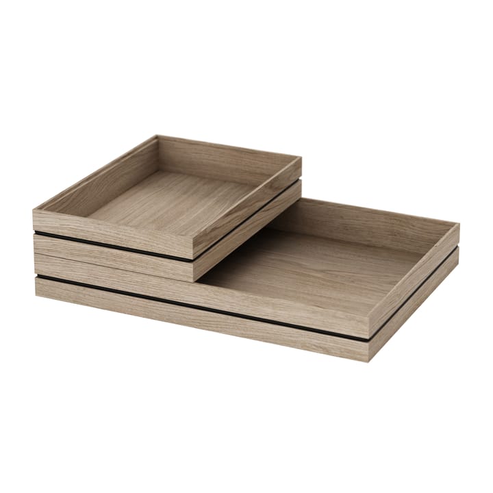 오�거나이즈 수납 박스 17x25 cm, Wood MOEBE | 모에베