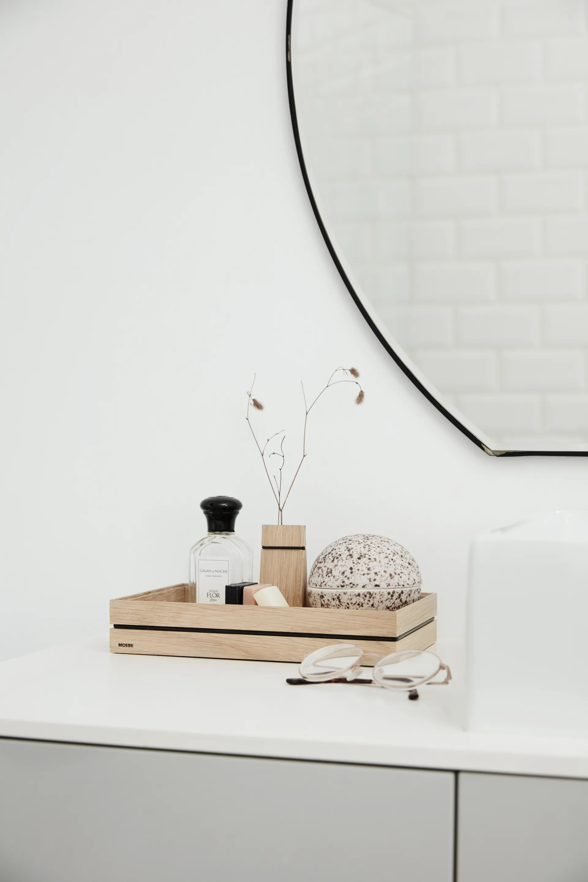 오거나이즈 수납 박스 17x25 cm, Wood MOEBE | 모에베