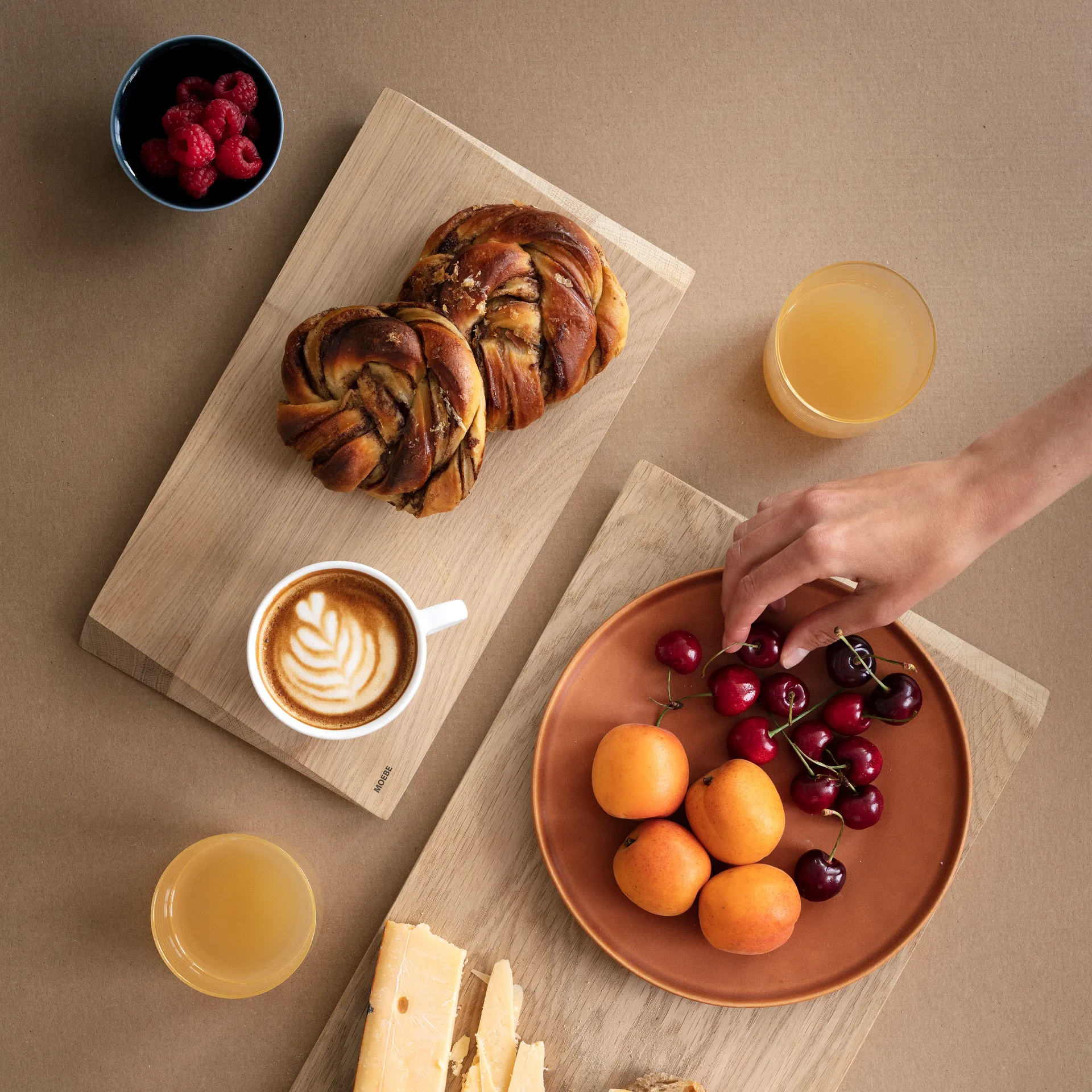 모에베 도마 스몰 18.5x33 cm, beige MOEBE | 모에베